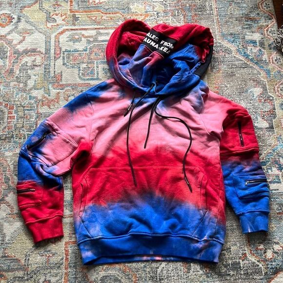 MAUNA KEA Double Hoodie Tie Dye M - Picture 1 of 7